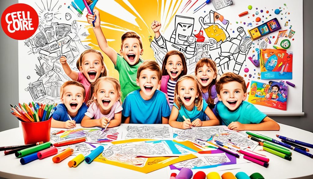 Movie-themed coloring pages