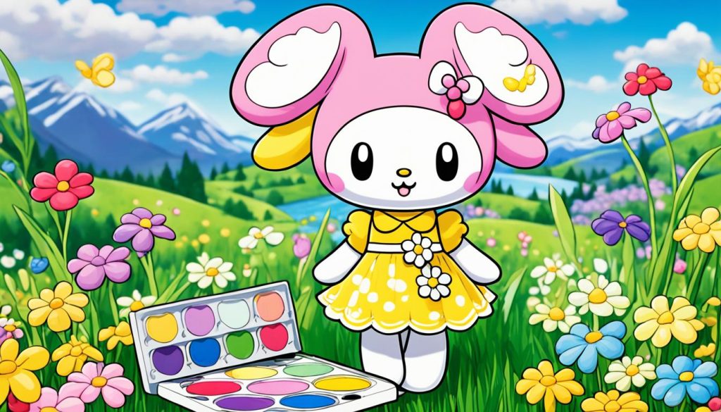 My Melody Coloring Pages