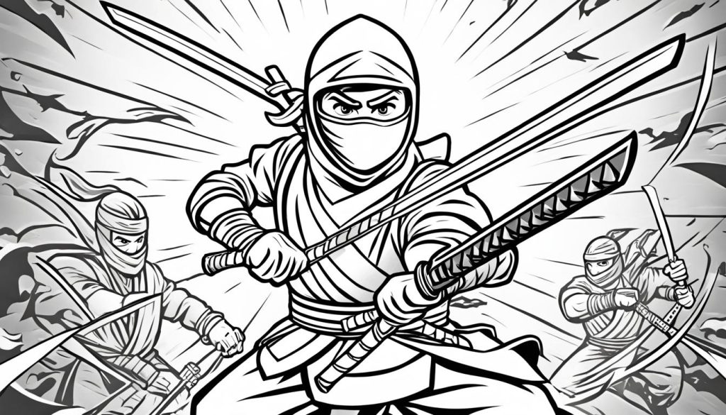 Ninja Coloring Pages