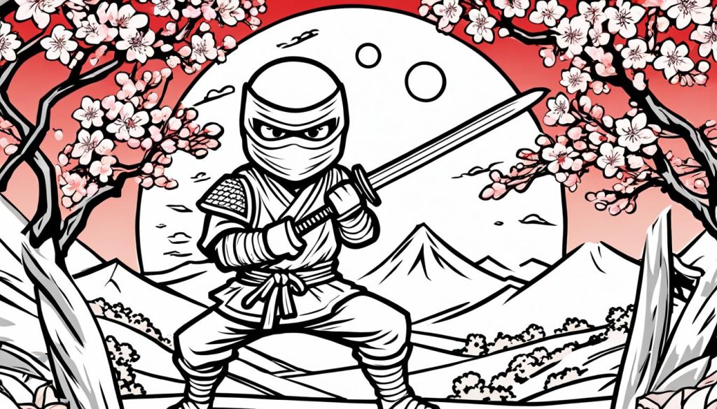 Ninja Coloring Pages