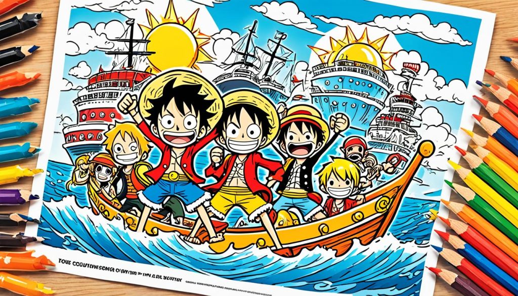 One Piece coloring pages