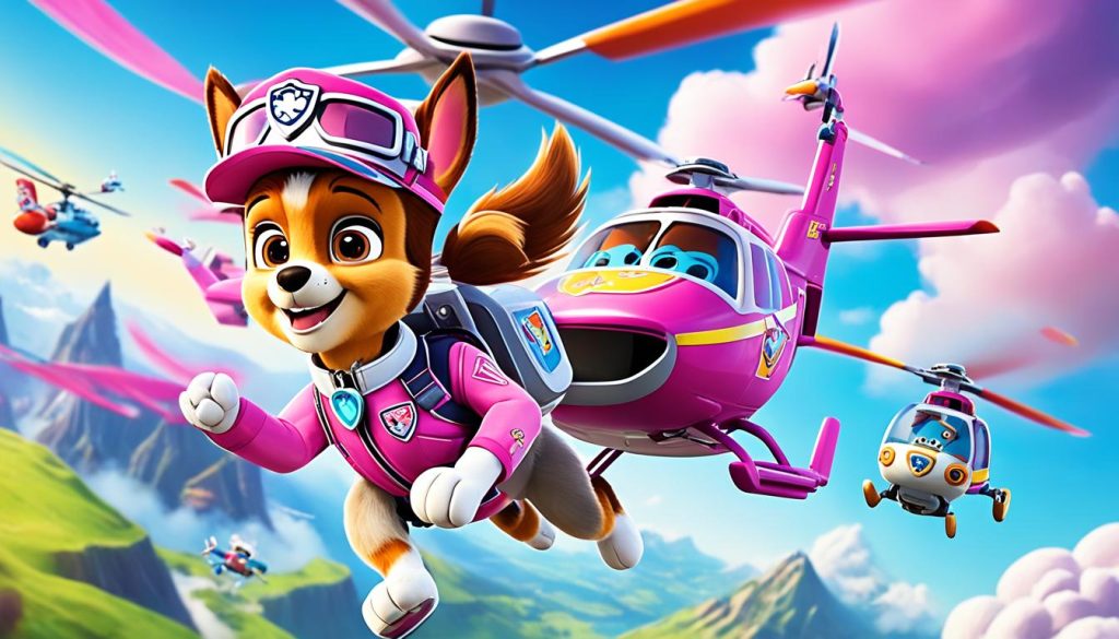 Paw Patrol Skye Art Print