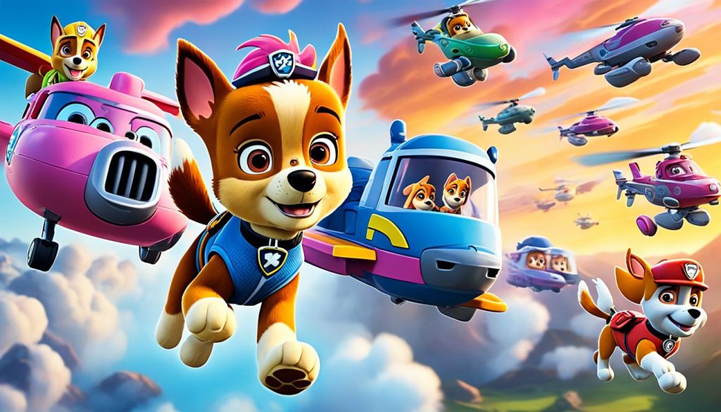 Paw Patrol Skye drawings