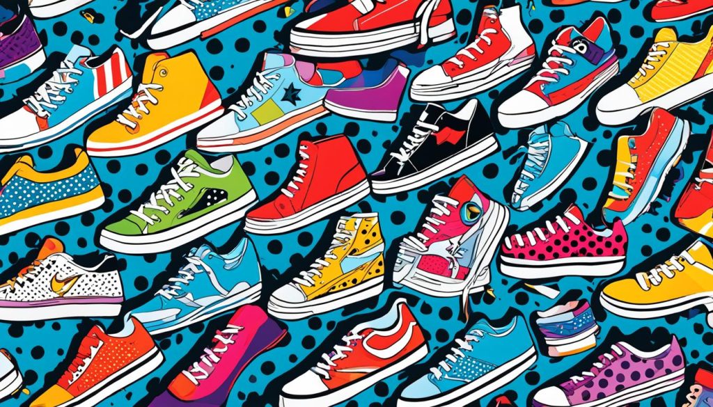 Poplar Sneakers Coloring Pages