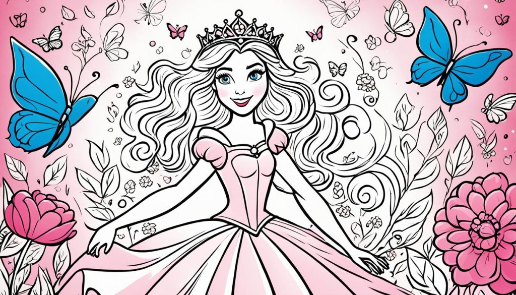 Princess Aurora Coloring Page