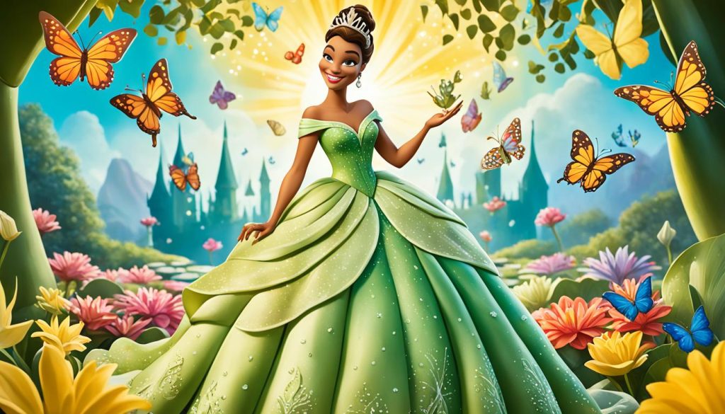Princess Tiana Coloring Page