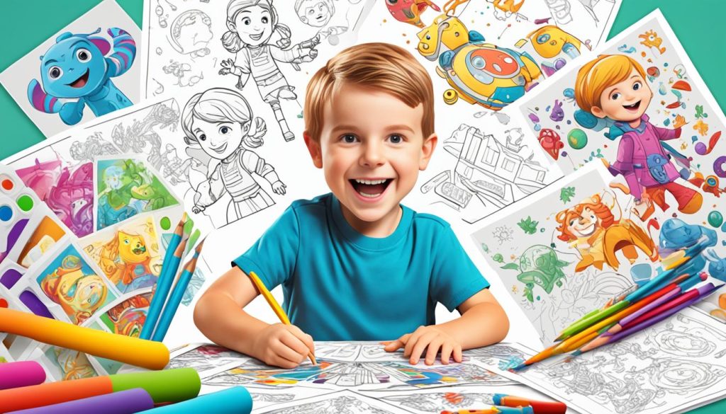 Printable Avatar Coloring Sheets