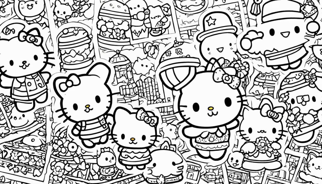 Printable Sanrio Coloring Pages