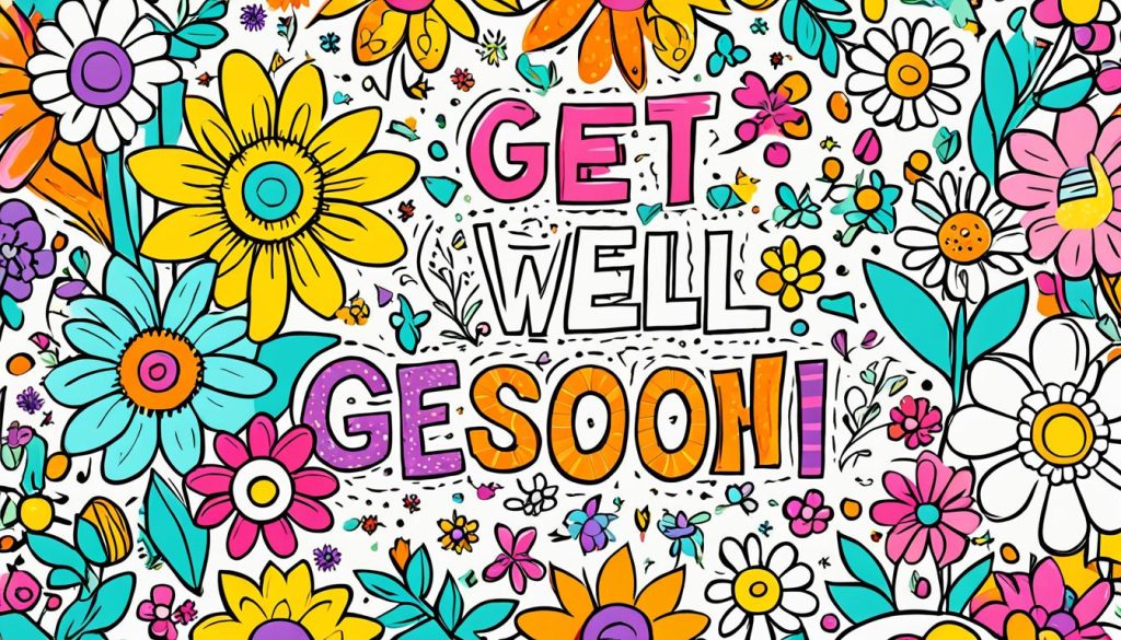 Printable get well soon coloring sheets