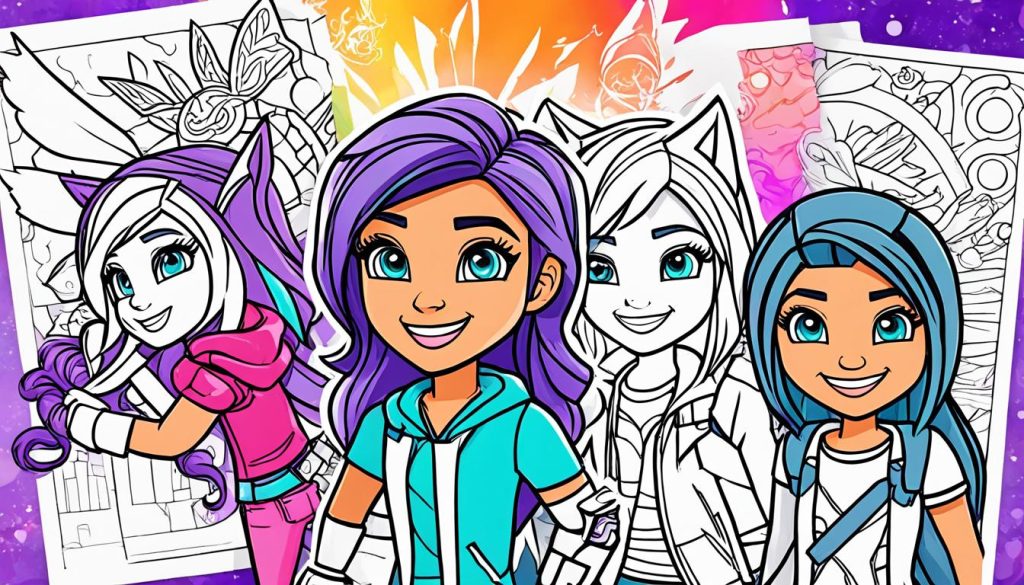 Range of Aphmau Coloring Pages
