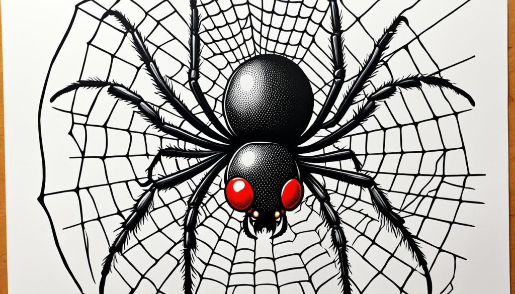 Realistic Spider Art Print