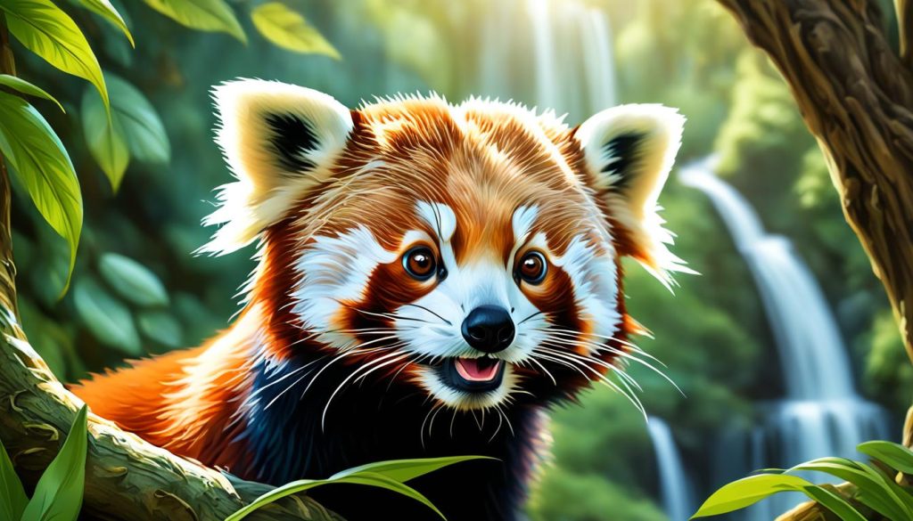 Red Panda Artwork