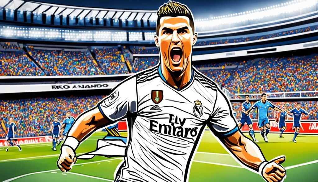 Ronaldo coloring images