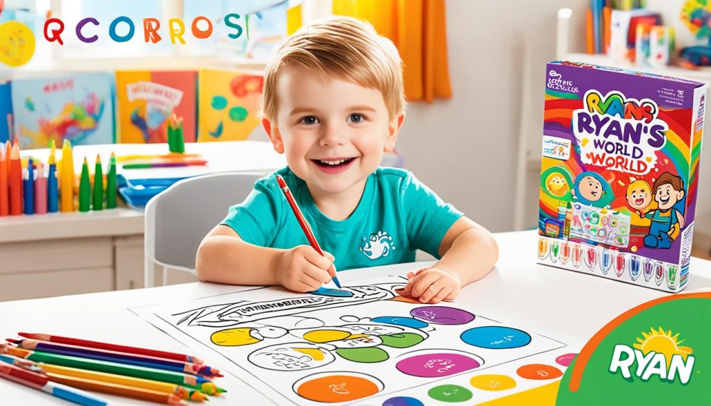 Ryan's World Printable Coloring Sheets