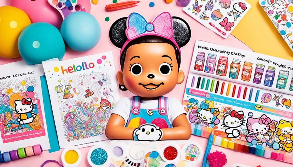Sanrio Coloring Crafts