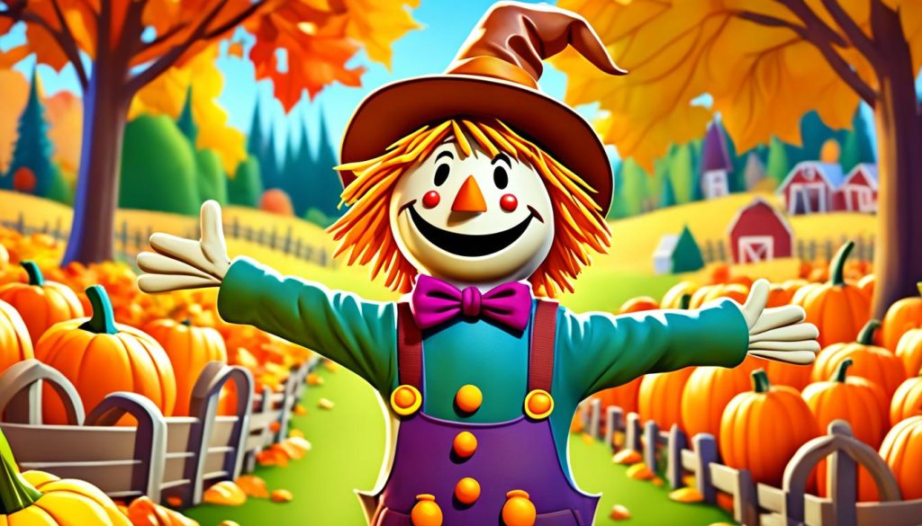 Scarecrow Coloring Book