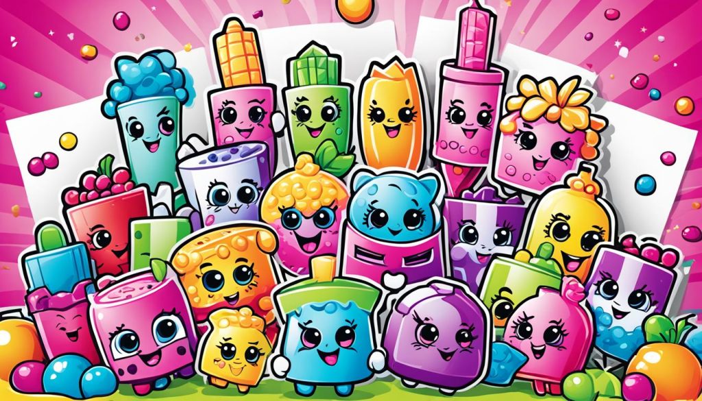 Shopkins Color Sheets