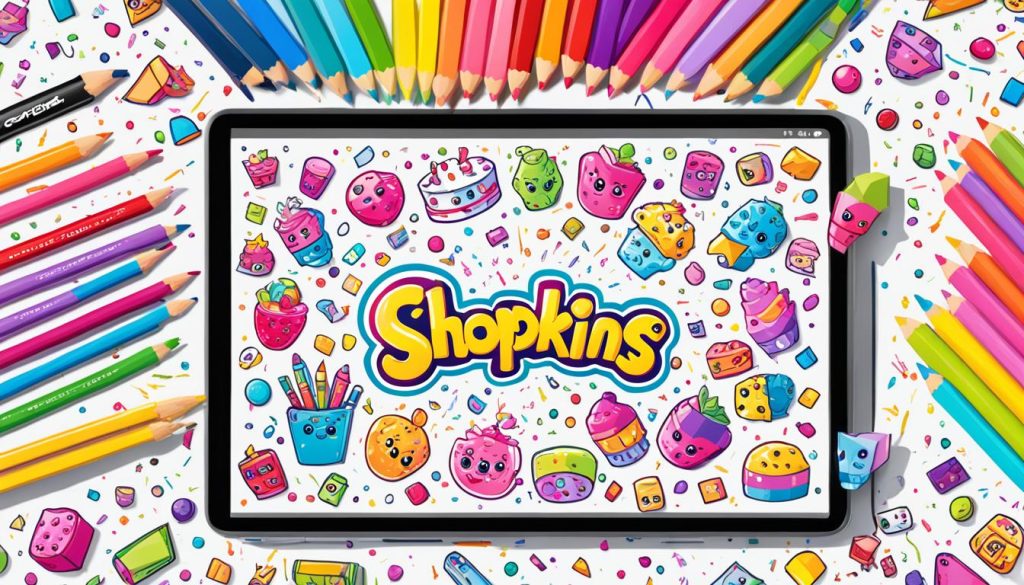 Shopkins Coloring Books Online