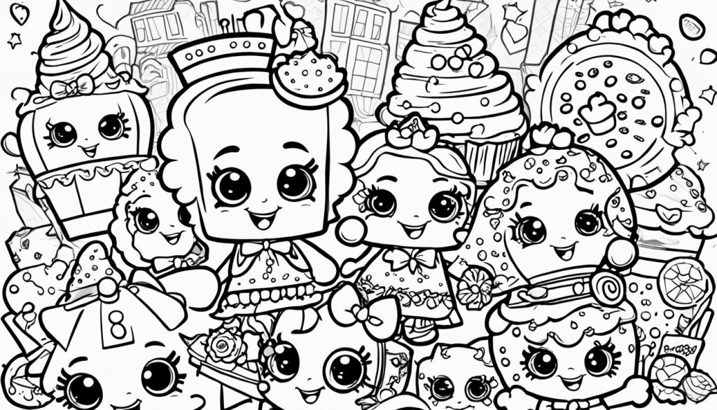 Shopkins Coloring Pages