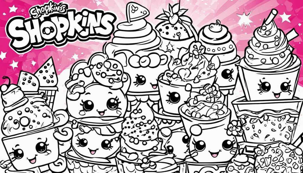 Shopkins Coloring Pages