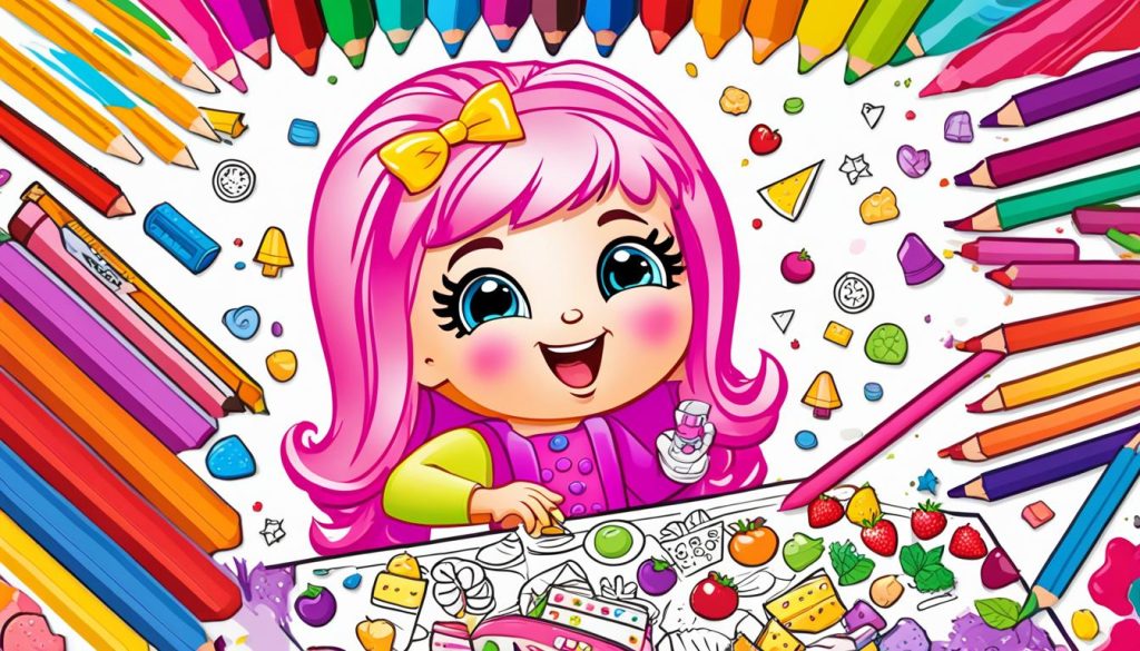 Shopkins coloring pages for kids