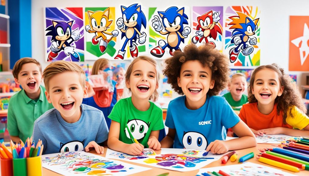 Sonic Exe coloring fun