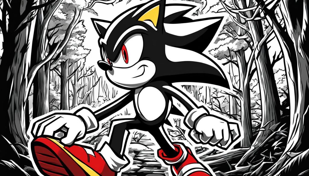 Sonic Exe coloring images
