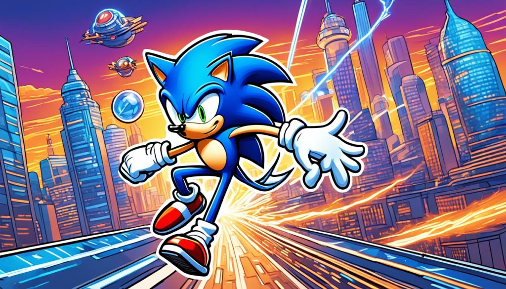 Sonic the Hedgehog Coloring Sheets