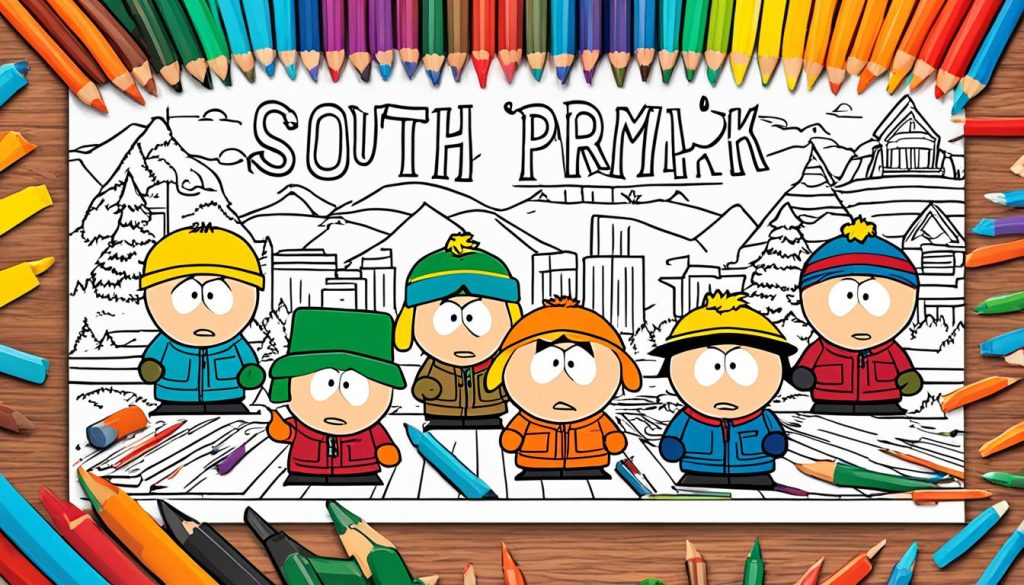 South Park Drawing Templates
