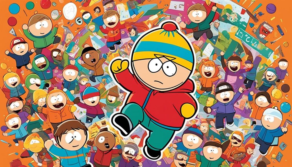South Park character coloring pages