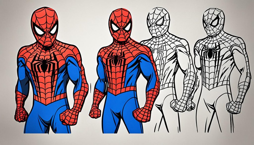 Spiderman Coloring Guide