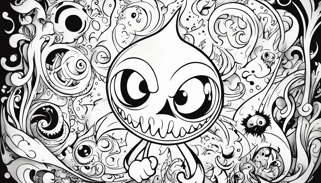 bendy coloring pages