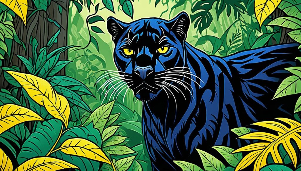black panther coloring printables