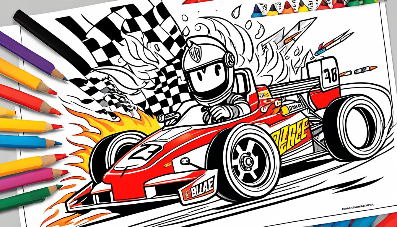 blaze coloring pages