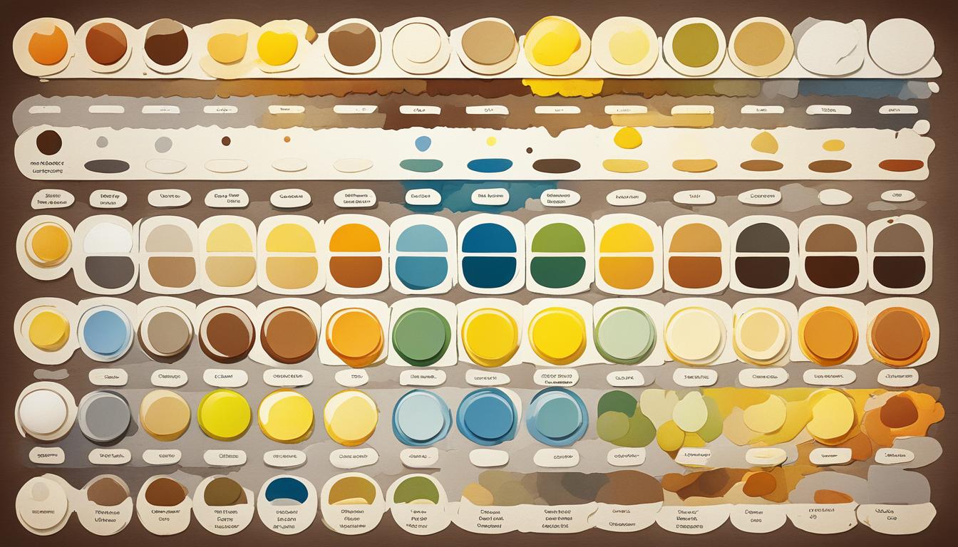 brown and yellow make what color