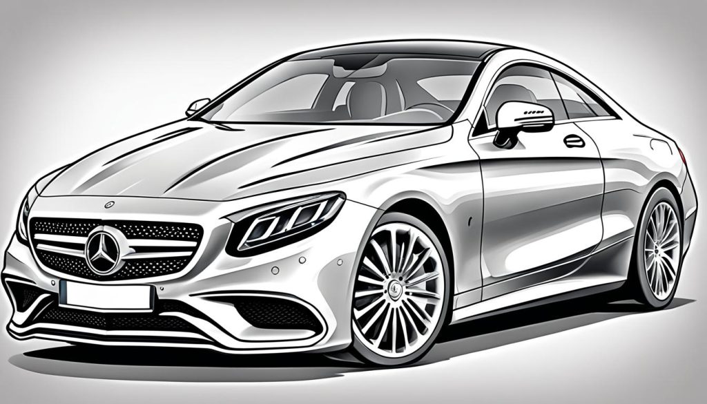 car drawing techniques