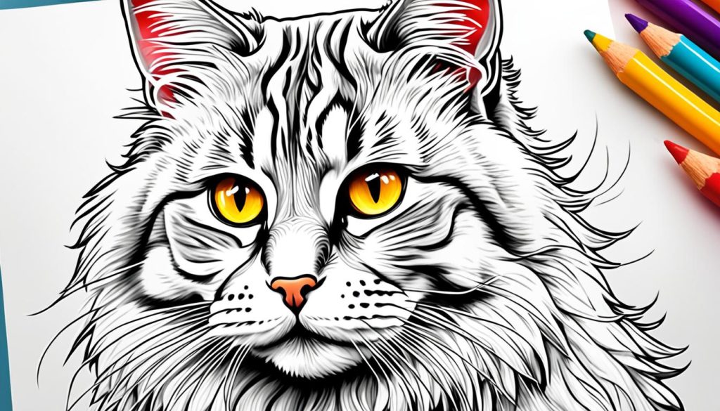 cat coloring pictures for adults