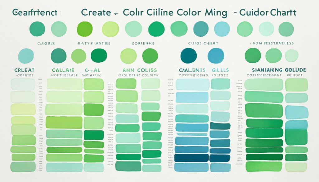 color mixing guide chart