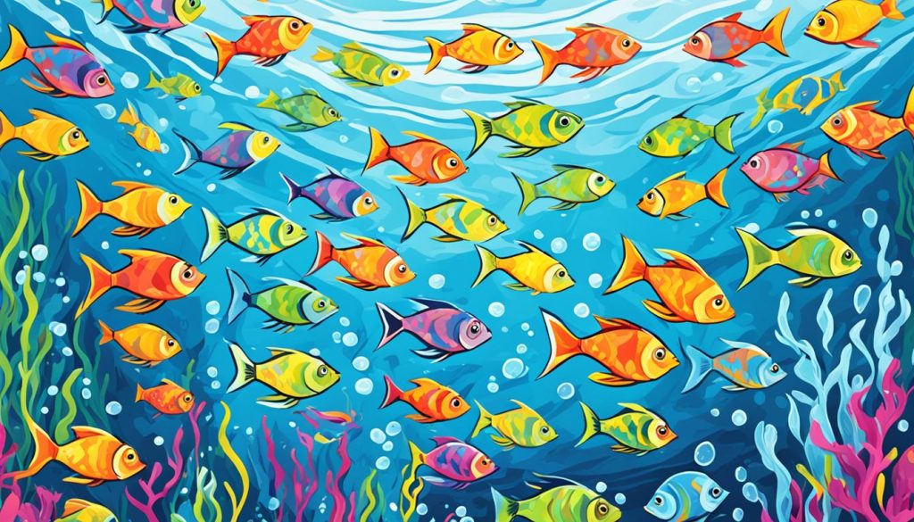 colorful fish drawing colorful fish drawing