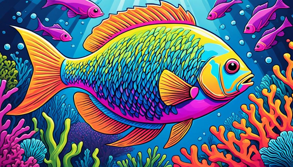 colorful fish drawing colorful fish drawing