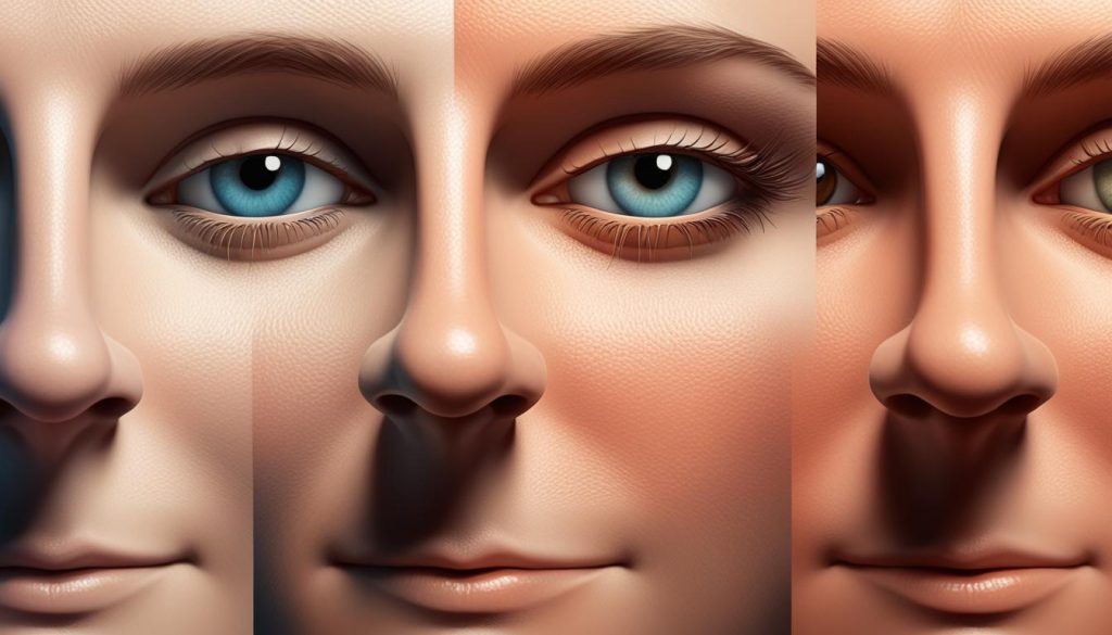 coloring tips for nose drawings