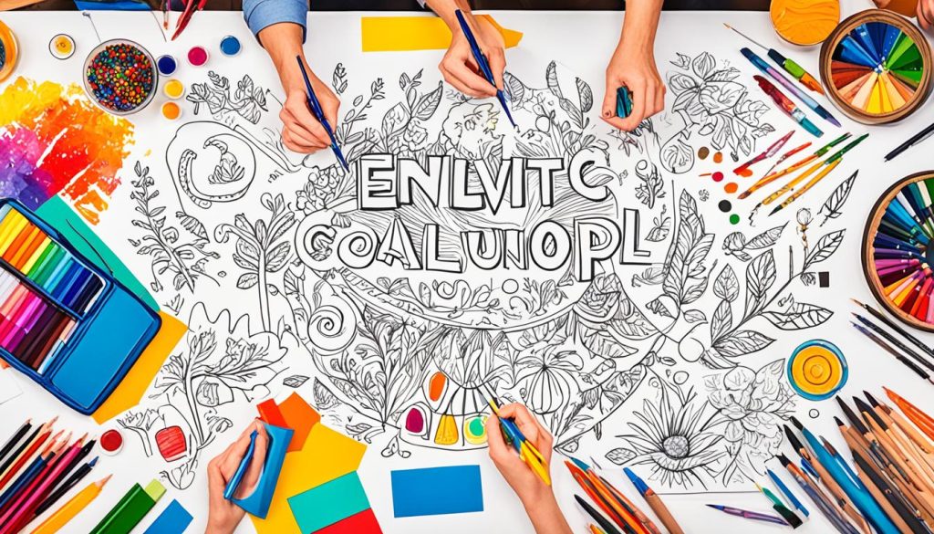 creative coloring activities