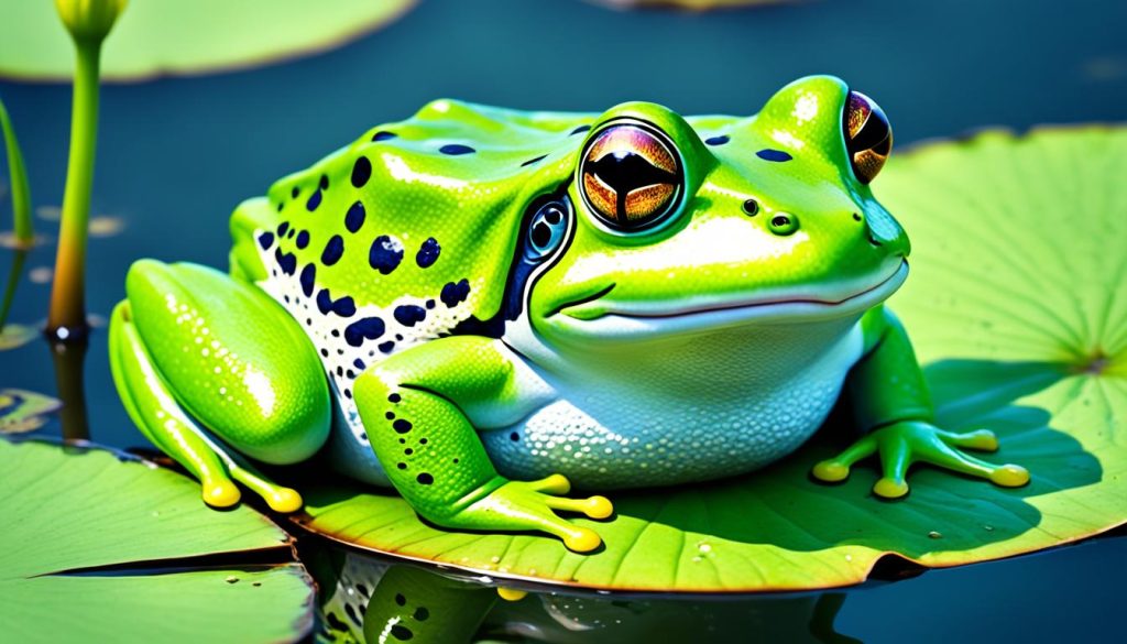 cute frog drawing