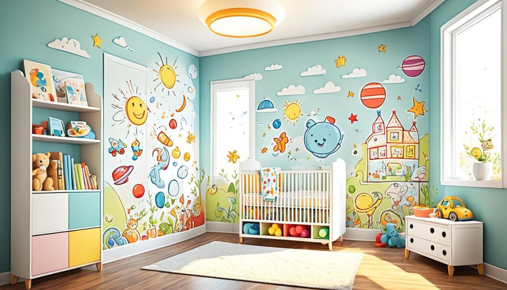 decorating with baby coloring pages