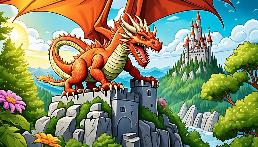 dragon coloring pages