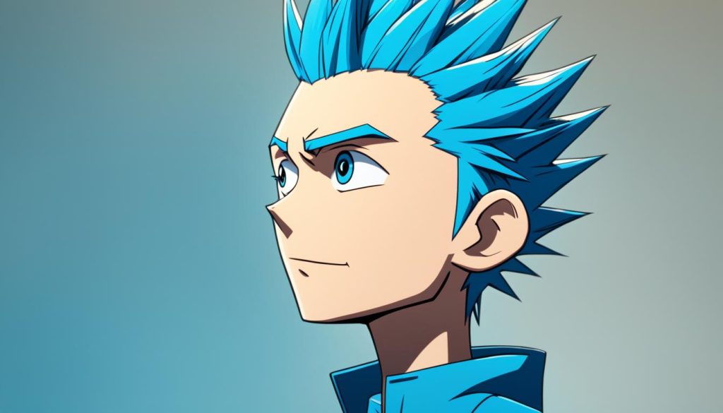 drawing anime boy hair