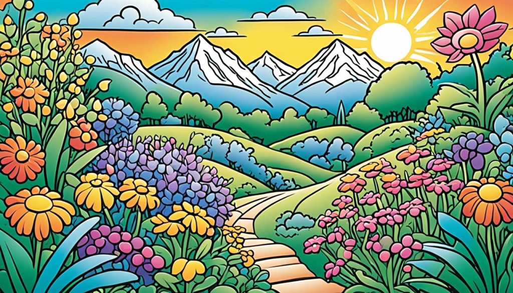 expanding horizons with coloring pages