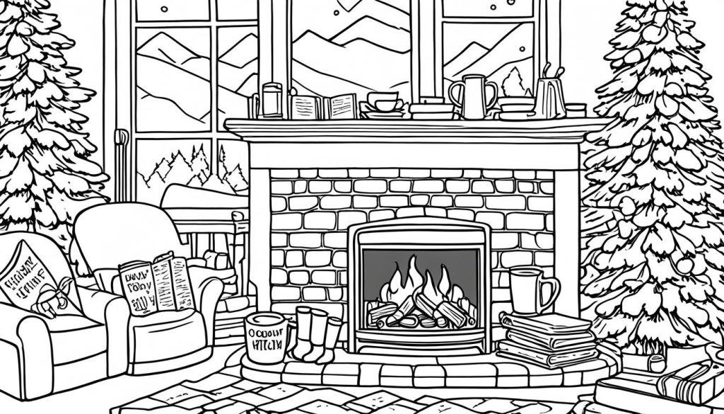 february themed coloring pages