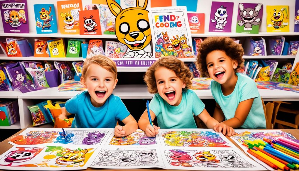 fnaf coloring book for kids