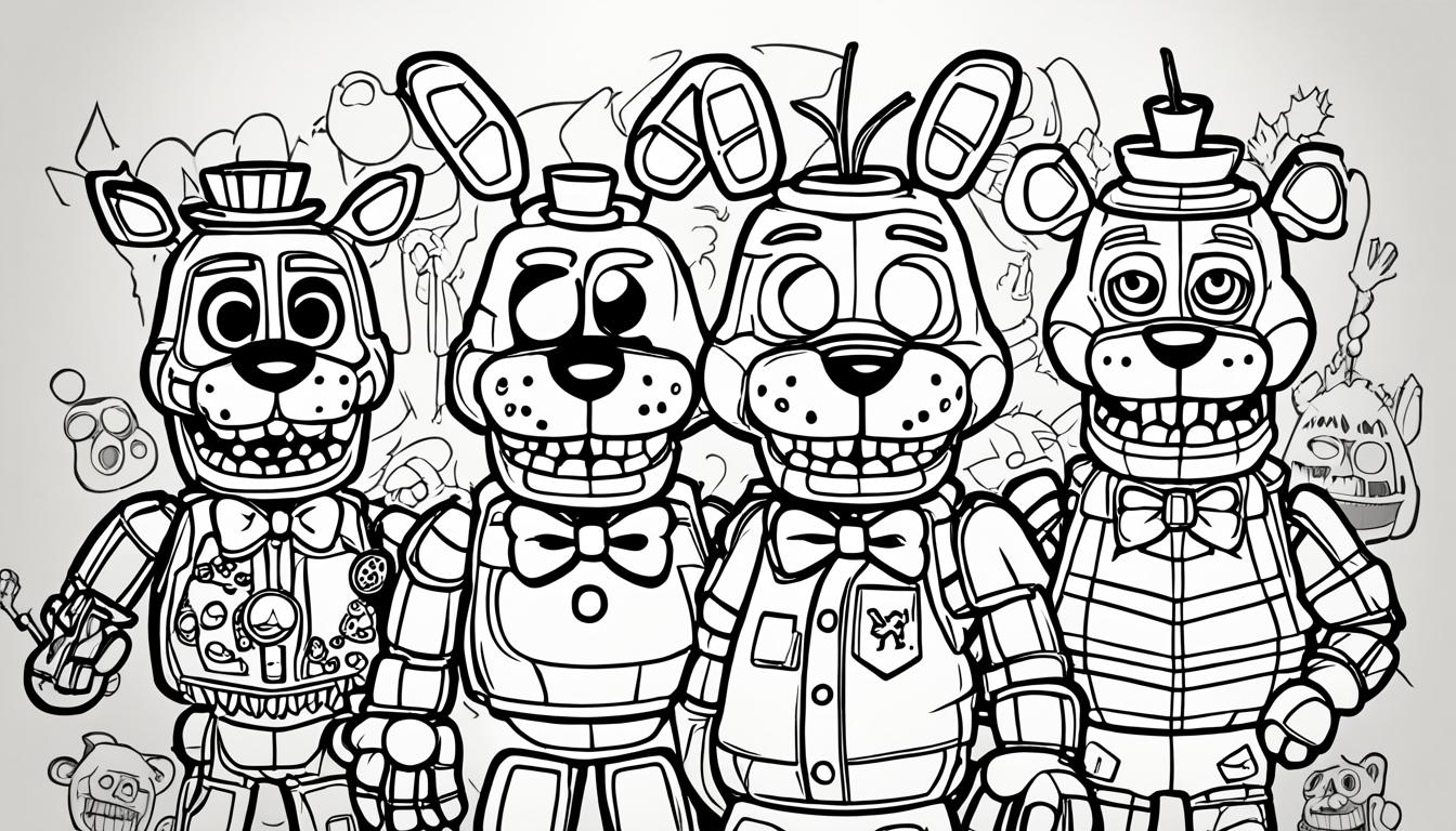 fnf coloring pages